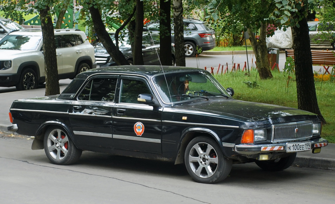 Москва, № К 100 ЕЕ 199 — ГАЗ-3102 Волга '81-08