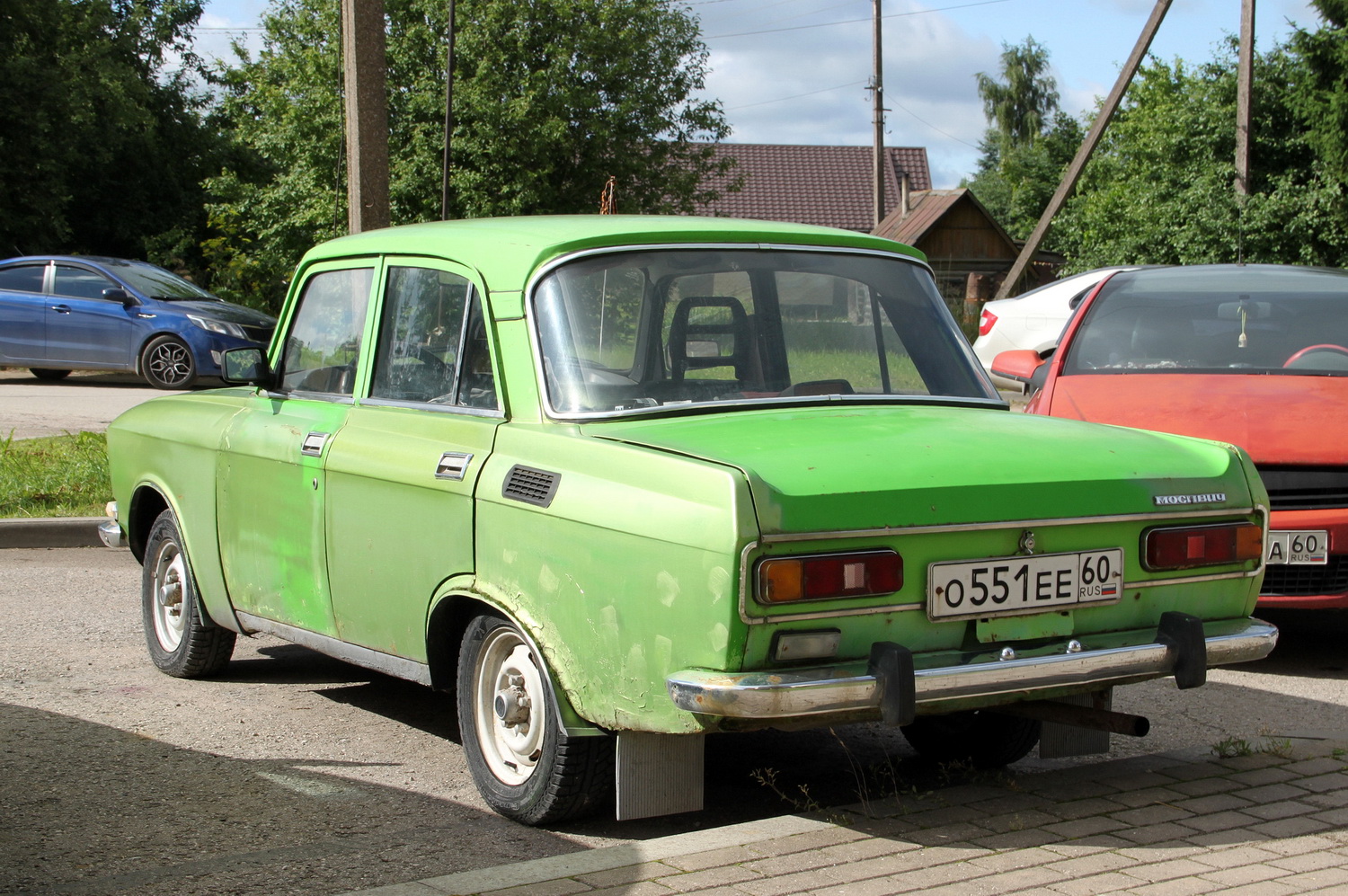 Псковская область, № О 551 ЕЕ 60 — Москвич-2140 '76-88