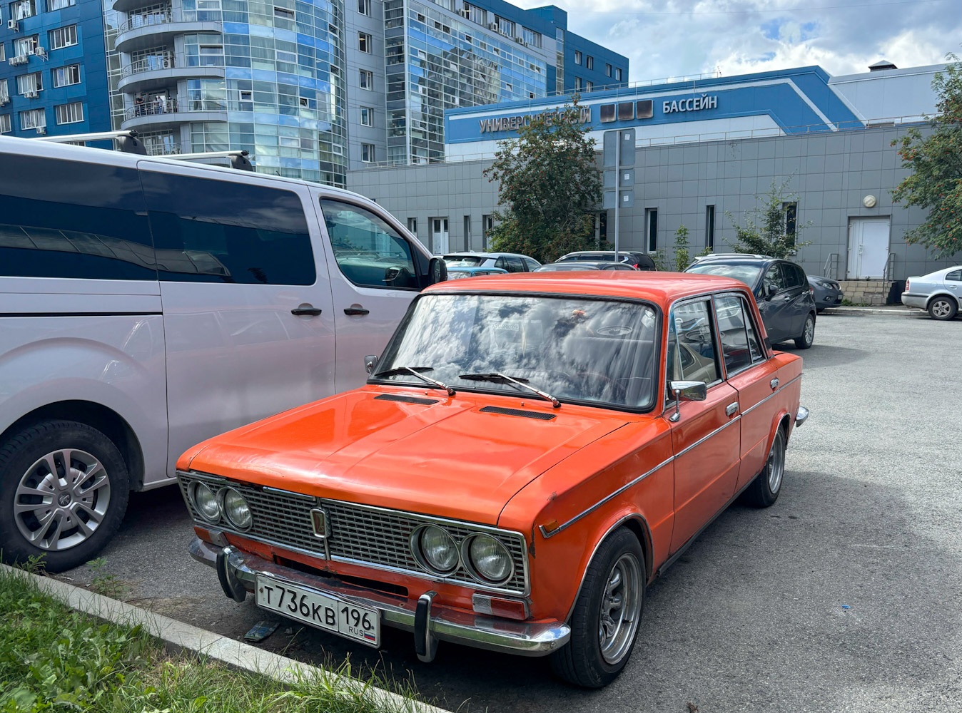 Свердловская область, № Т 736 КВ 196 — ВАЗ-2103 Жигули '72-84