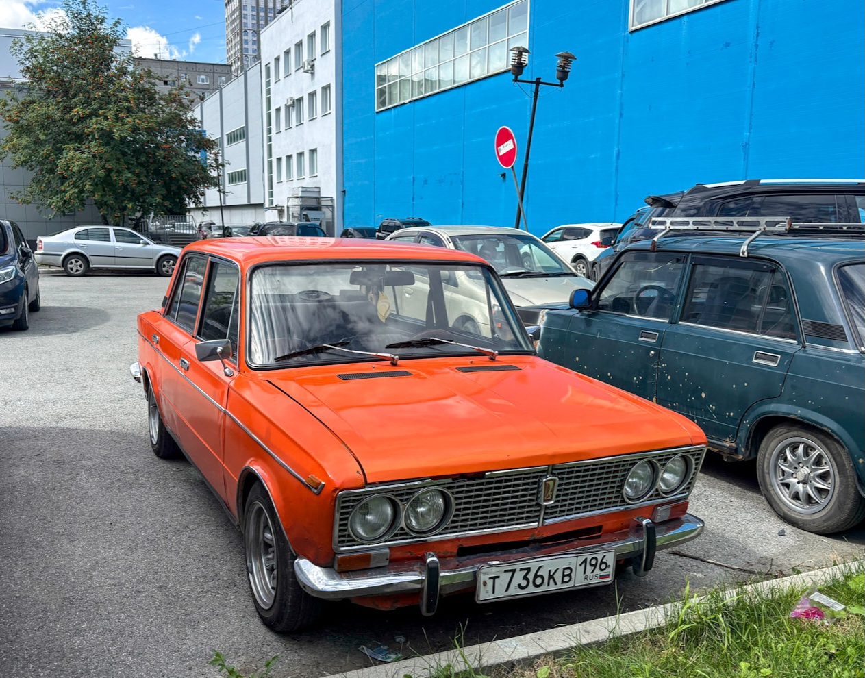 Свердловская область, № Т 736 КВ 196 — ВАЗ-2103 Жигули '72-84