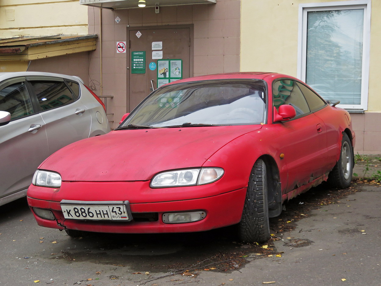 Кировская область, № К 886 НН 43 — Mazda MX-6 (GE) '91-97