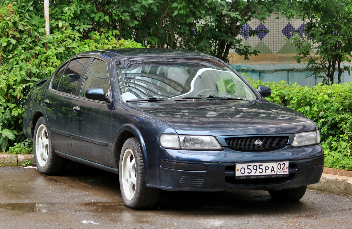 Башкортостан, № О 595 РА 02 — Nissan Maxima (4G) '94-99