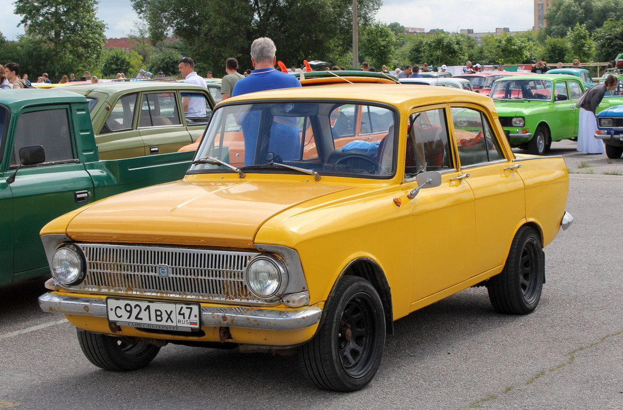 Ленинградская область, № С 921 ВХ 47 — Москвич-412ИЭ (Иж) '70-82; Санкт-Петербург — Ежегодный праздник "День Москвича"