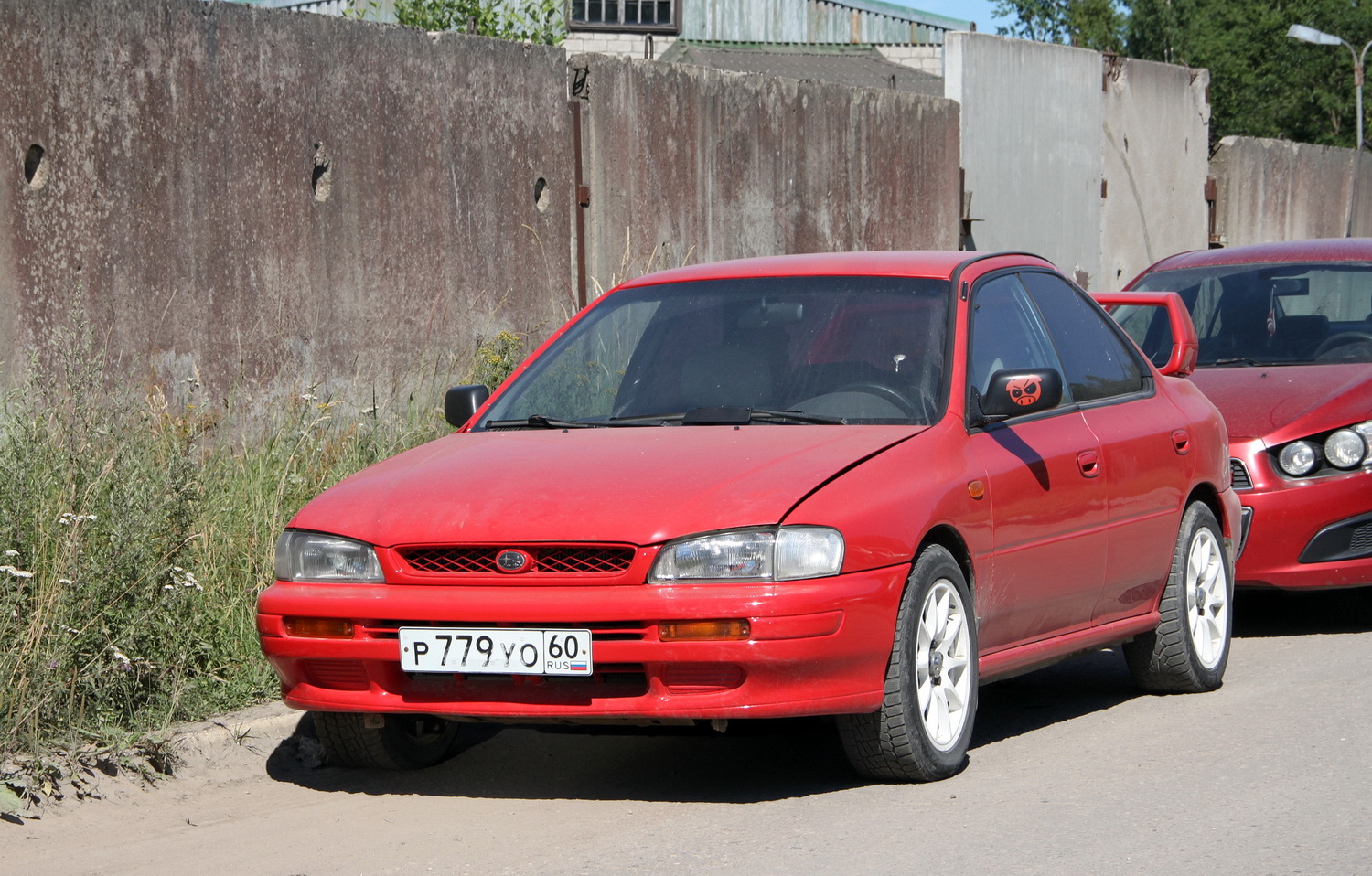 Псковская область, № Р 779 УО 60 — Subaru Impreza (1G) '92-01