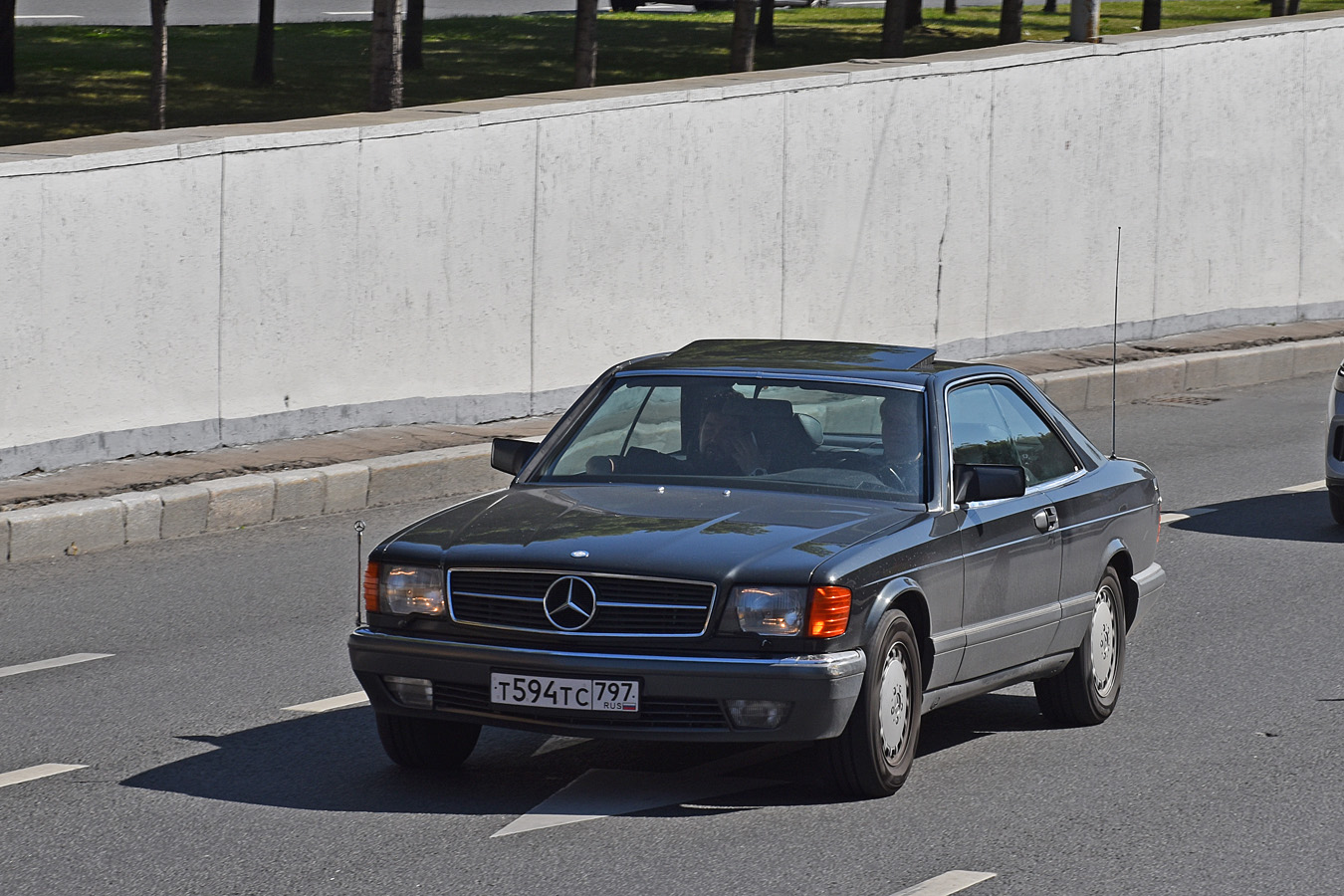 Москва, № Т 594 ТС 797 — Mercedes-Benz (C126) '81-91