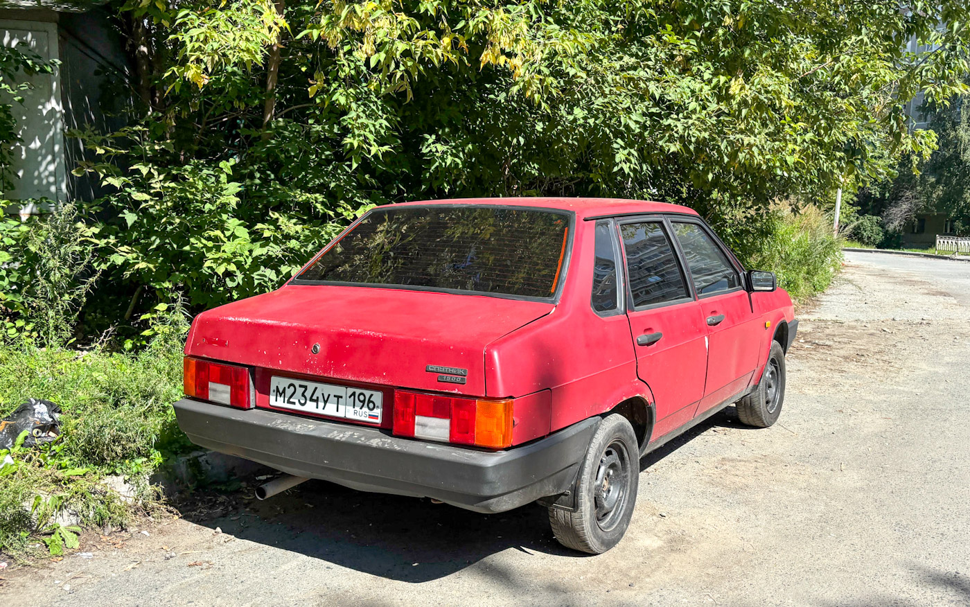 Свердловская область, № М 234 УТ 196 — ВАЗ-21099 '90-04