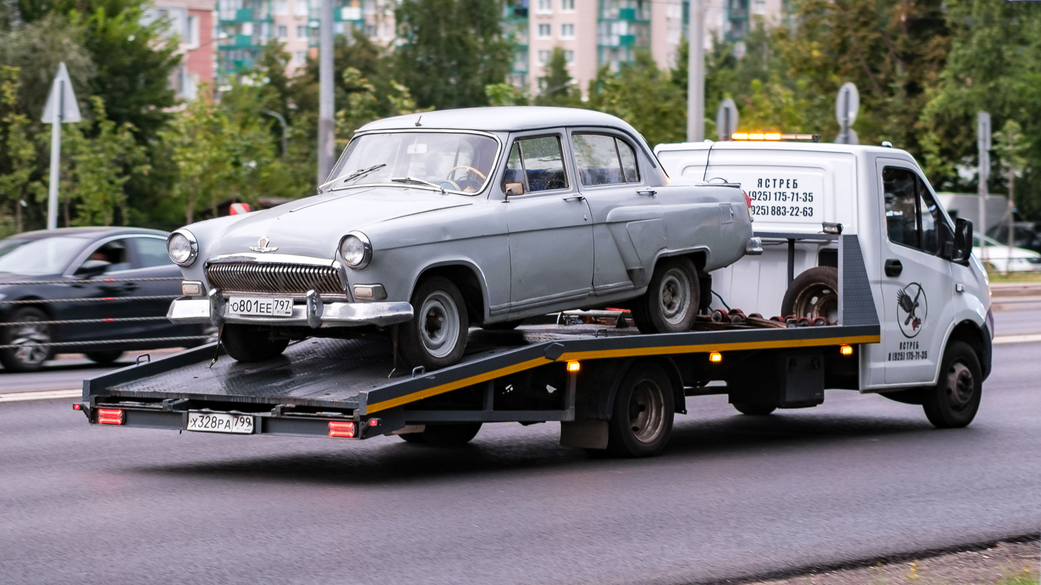 Москва, № О 801 ЕЕ 797 — ГАЗ-21 Волга (общая модель)