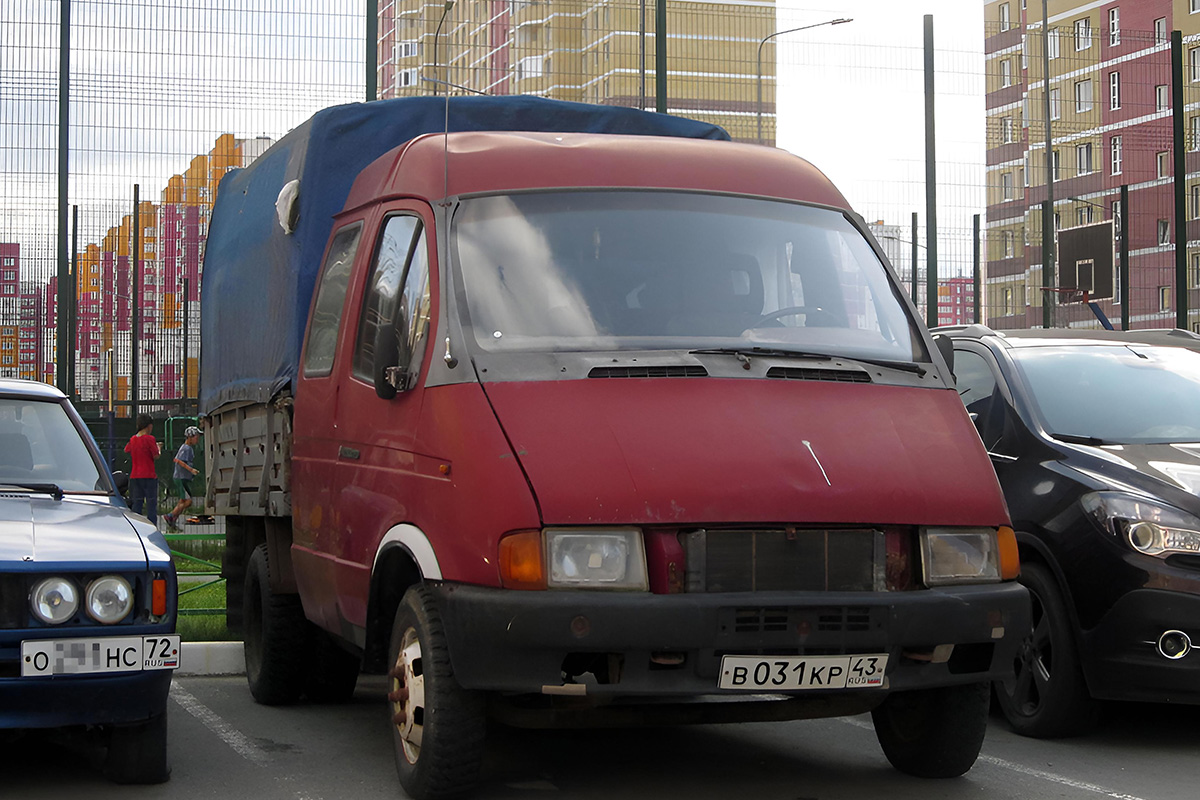 Кировская область, № В 031 КР 43 — ГАЗ-33023 ГАЗель '95-03