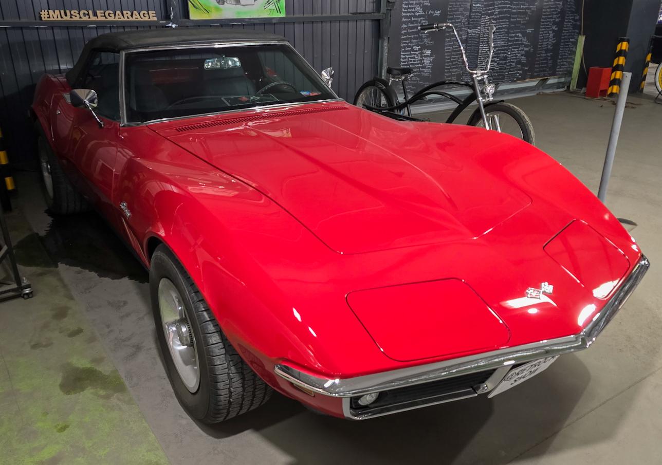 Санкт-Петербург, № С 007 ОР 98 — Chevrolet Corvette (C3) '68-82