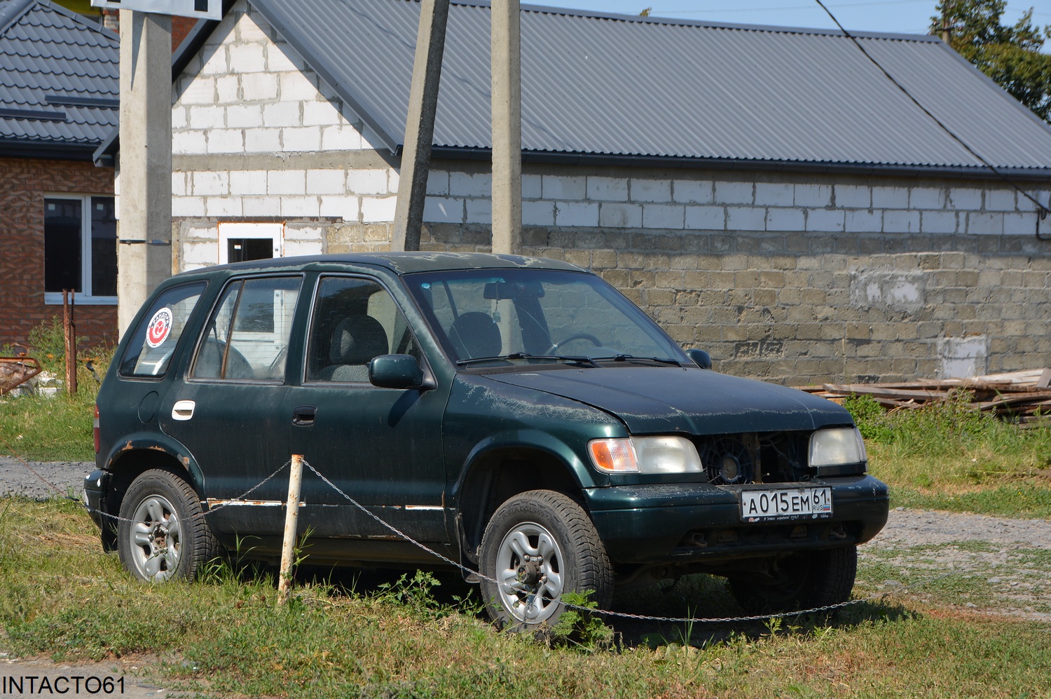 Ростовская область, № А 015 ЕМ 61 — Kia Sportage '93-04