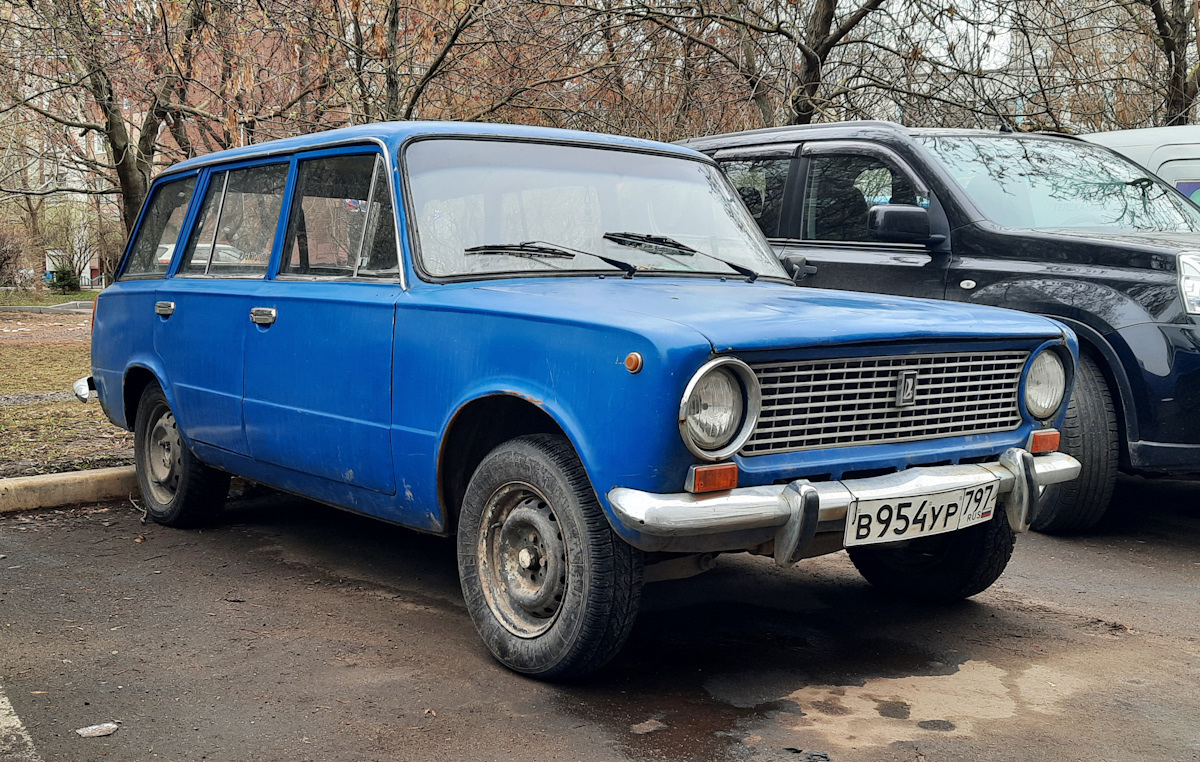 Москва, № В 954 УР 797 — ВАЗ-2102 Жигули '71-86