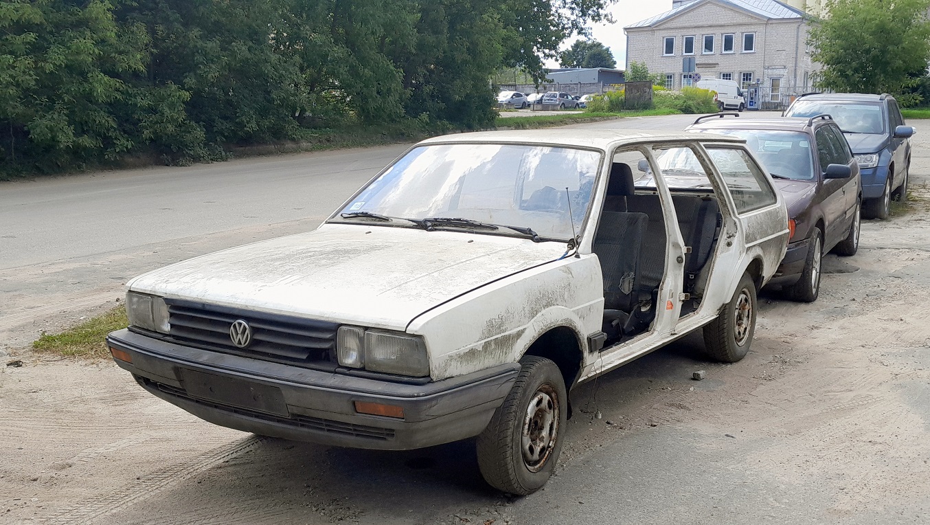 Латвия, № ED-7943 — Volkswagen Passat (B2) '80-88