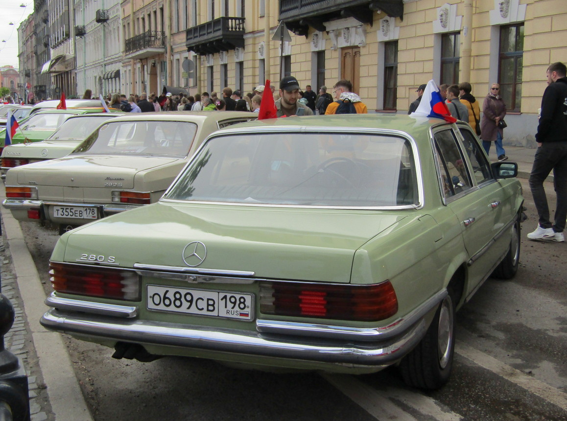 Санкт-Петербург, № О 689 СВ 198 — Mercedes-Benz (W116) '72-80; Санкт-Петербург — Международный транспортный фестиваль "ТранспортФест 2025"