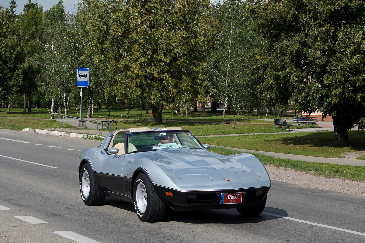 Литва, № H78006 — Chevrolet Corvette (C3) '68-82; Литва — Nesenstanti klasika 2024