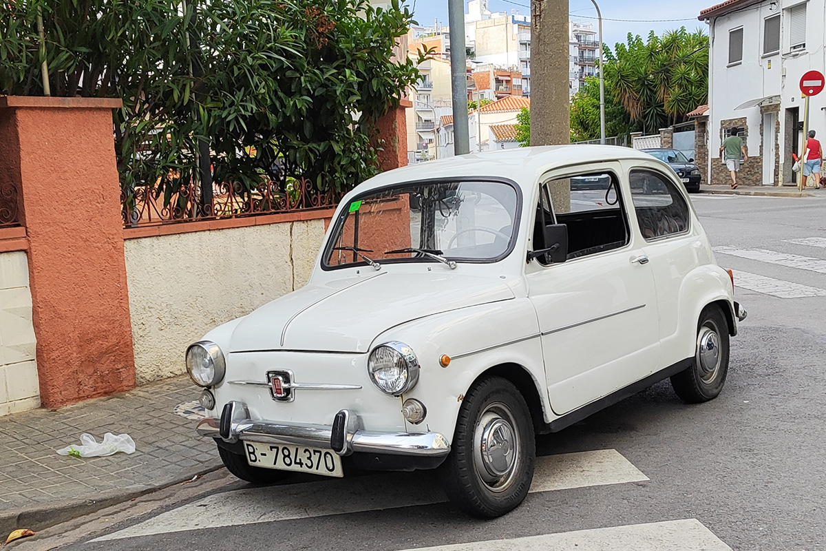 Испания, № B-784370 — SEAT 600E '69-73