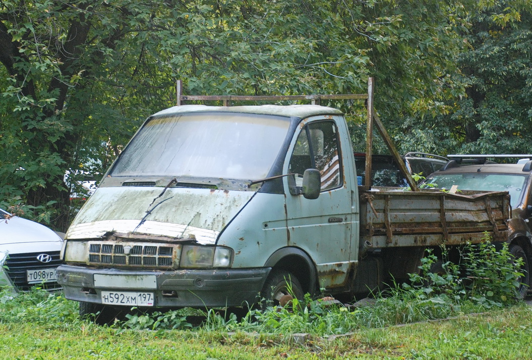 Москва, № Н 592 ХМ 197 — ГАЗ-33021 ГАЗель '94-03