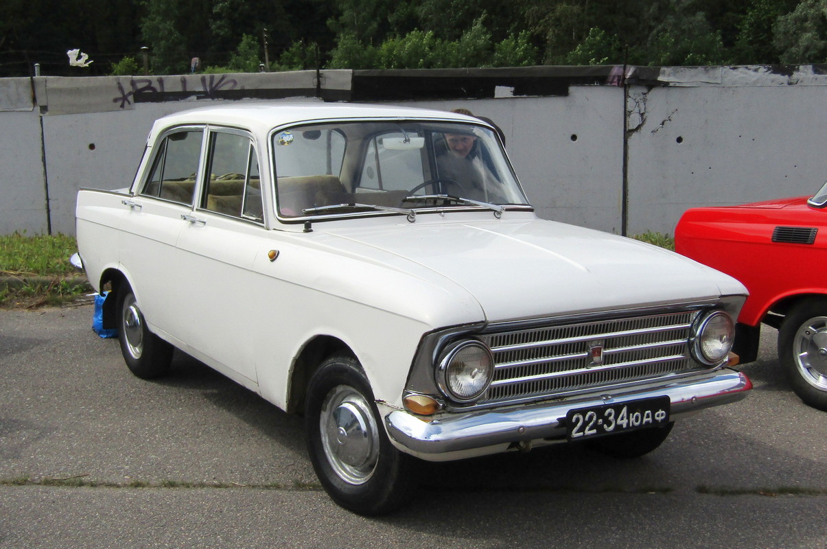Московская область, № 22-34 ЮАФ — Москвич-408/412 (общая модель) '64-75; Санкт-Петербург — Ежегодный праздник "День Москвича"