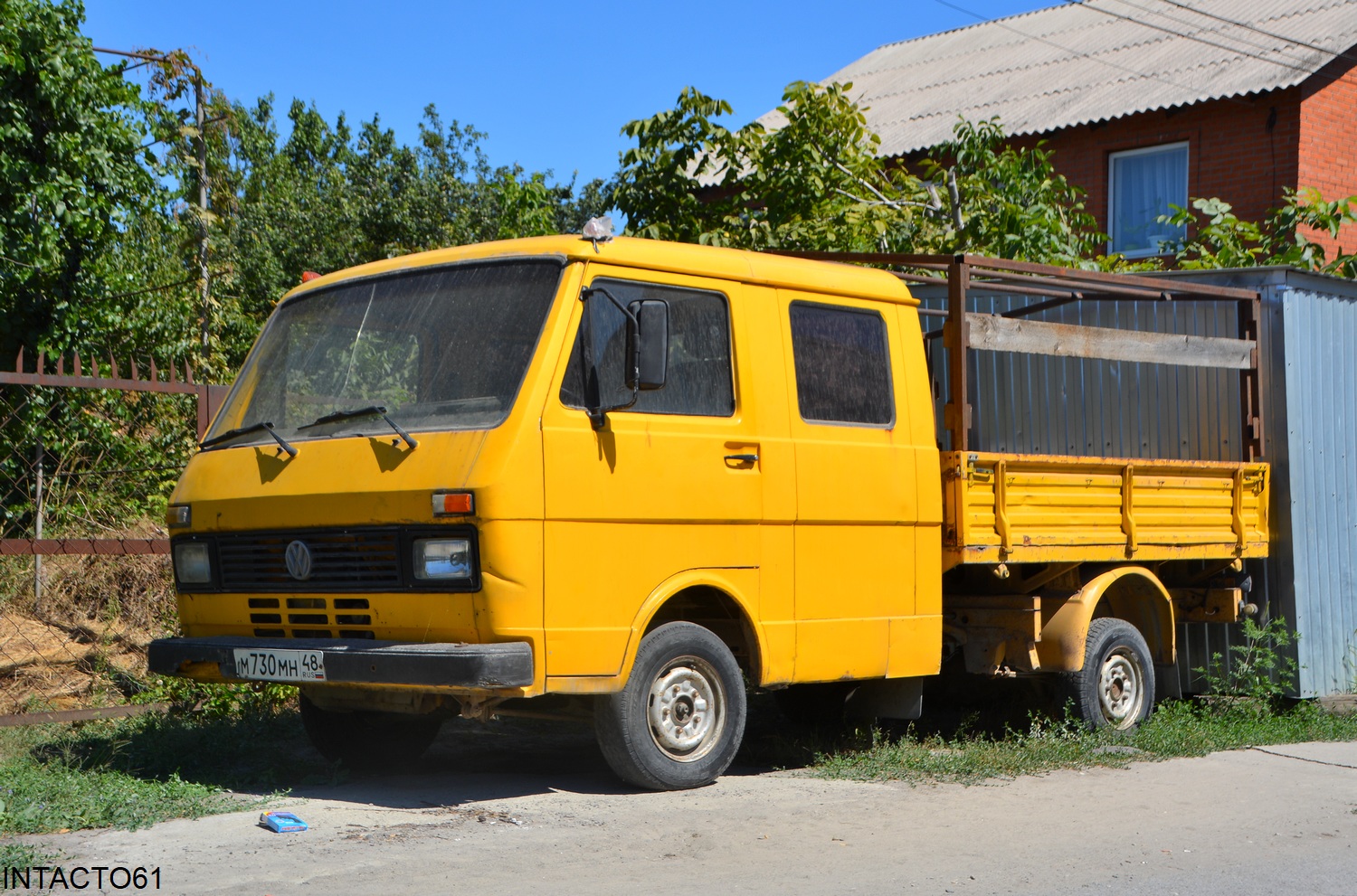 Ростовская область, № М 730 МН 48 — Volkswagen LT Doppelkabine '75-96; Липецкая область — Вне региона