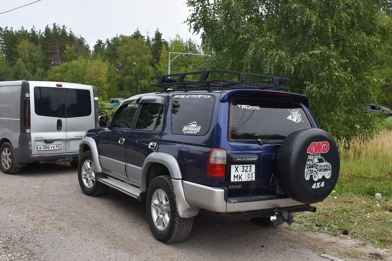 Бурятия, № Х 323 МК 03 — Toyota Hilux Surf (N120/N130) '89-95