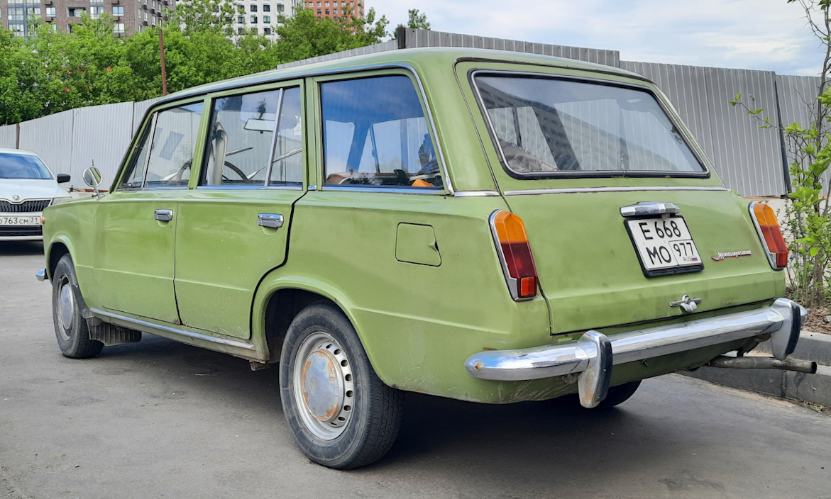 Москва, № Е 668 МО 977 — ВАЗ-2102 Жигули '71-86