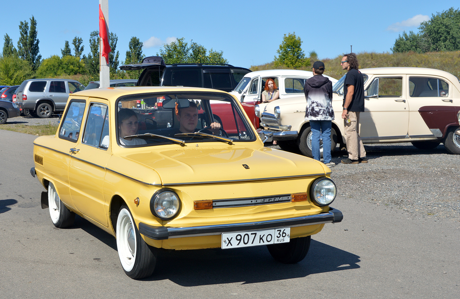 Воронежская область, № Х 907 КО 36 — ЗАЗ-968М Запорожец '79-94; Воронежская область — Фестиваль "Автоистория Черноземья"