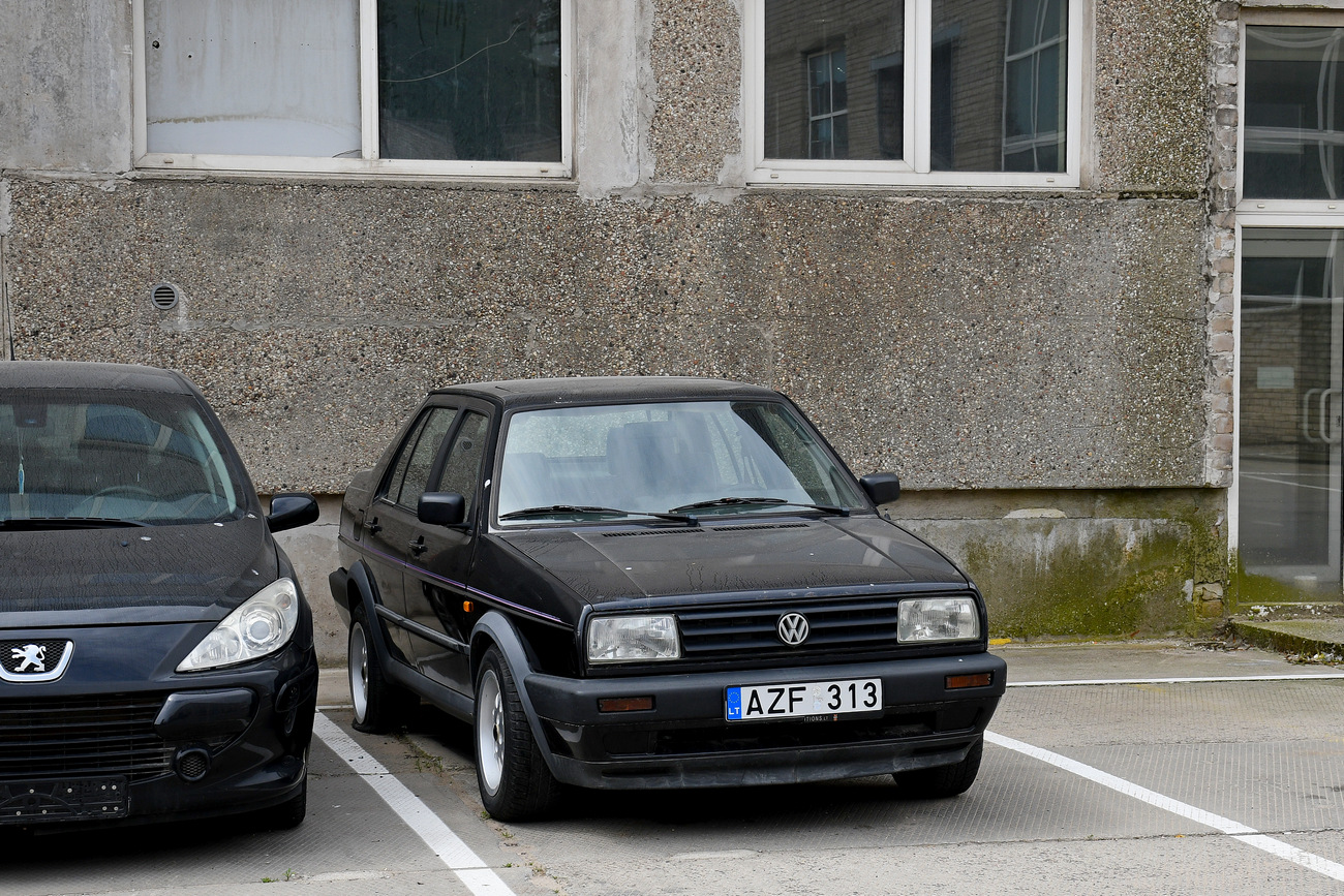 Литва, № AZF 313 — Volkswagen Jetta Mk2 (Typ 16) '84-92