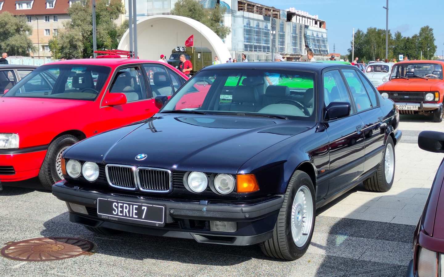 Москва, № С 976 ВМ 977 — BMW 7 Series (E32) '86-94