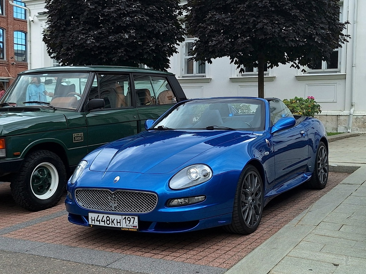 Москва, № К 448 КН 197 — Maserati Spyder '01-07; Москва — Итальянский GRAC 2026