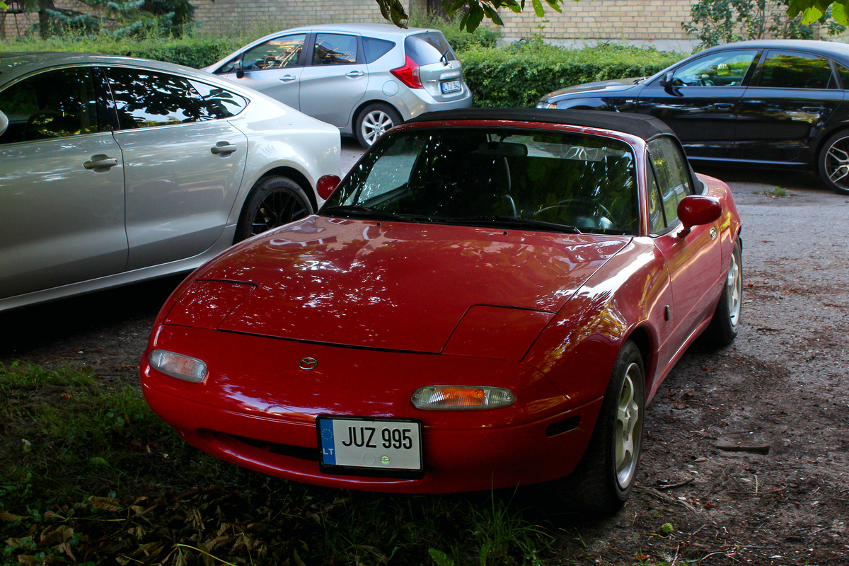 Литва, № JUZ 995 — Mazda MX-5 (NA) '89-97