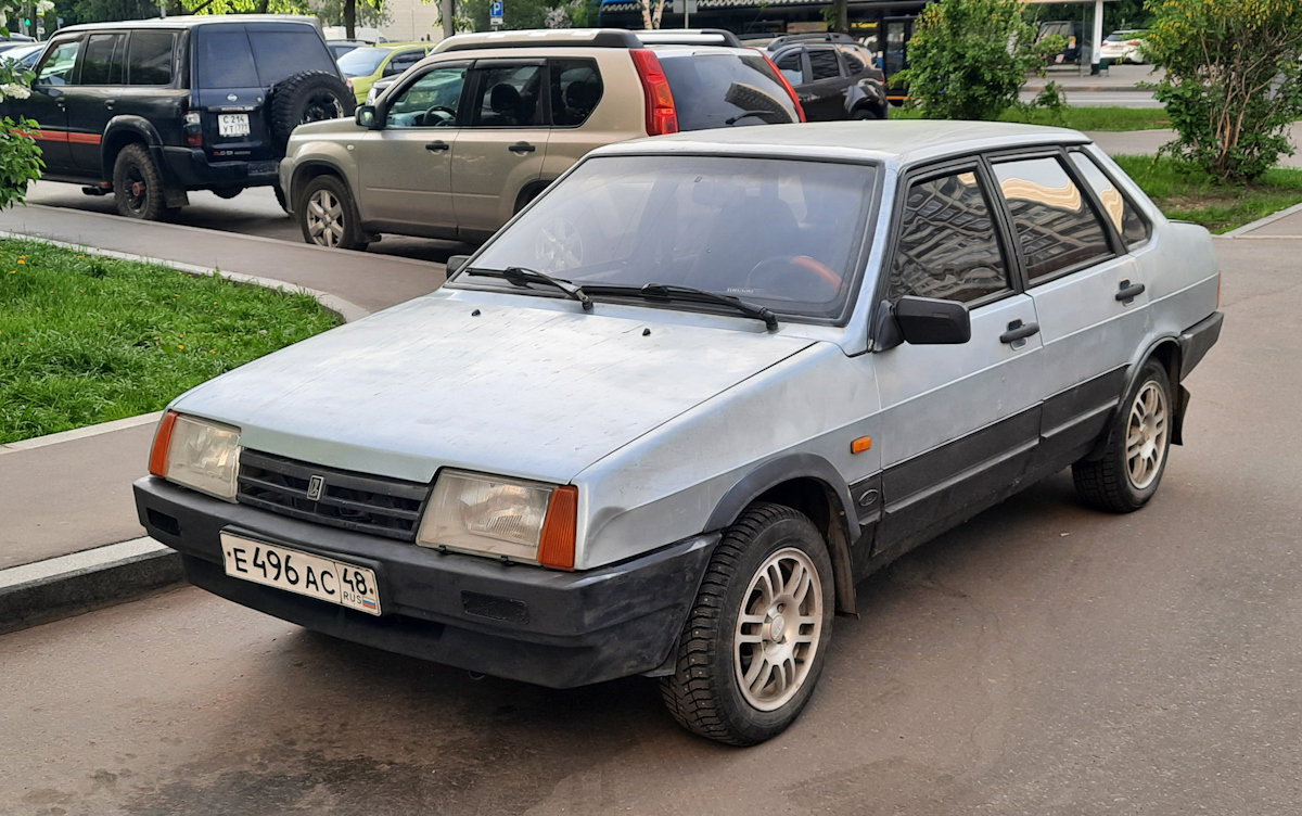 Липецкая область, № Е 496 АС 48 — ВАЗ-21099 '90-04