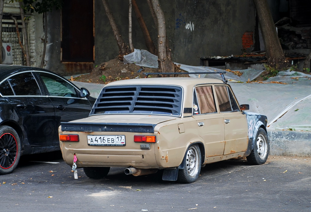 Москва, № А 416 ЕВ 17 — ВАЗ-21013 Жигули '77-88; Тува — Вне региона