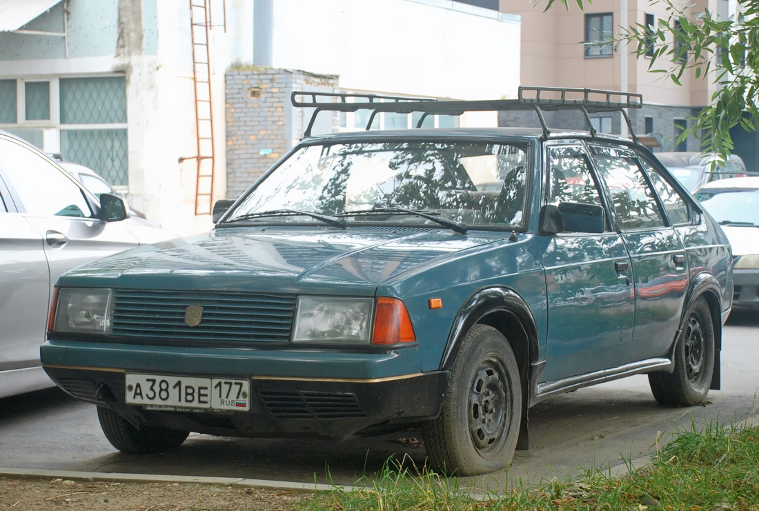 Москва, № А 381 ВЕ 177 — Москвич-21412 '86-94