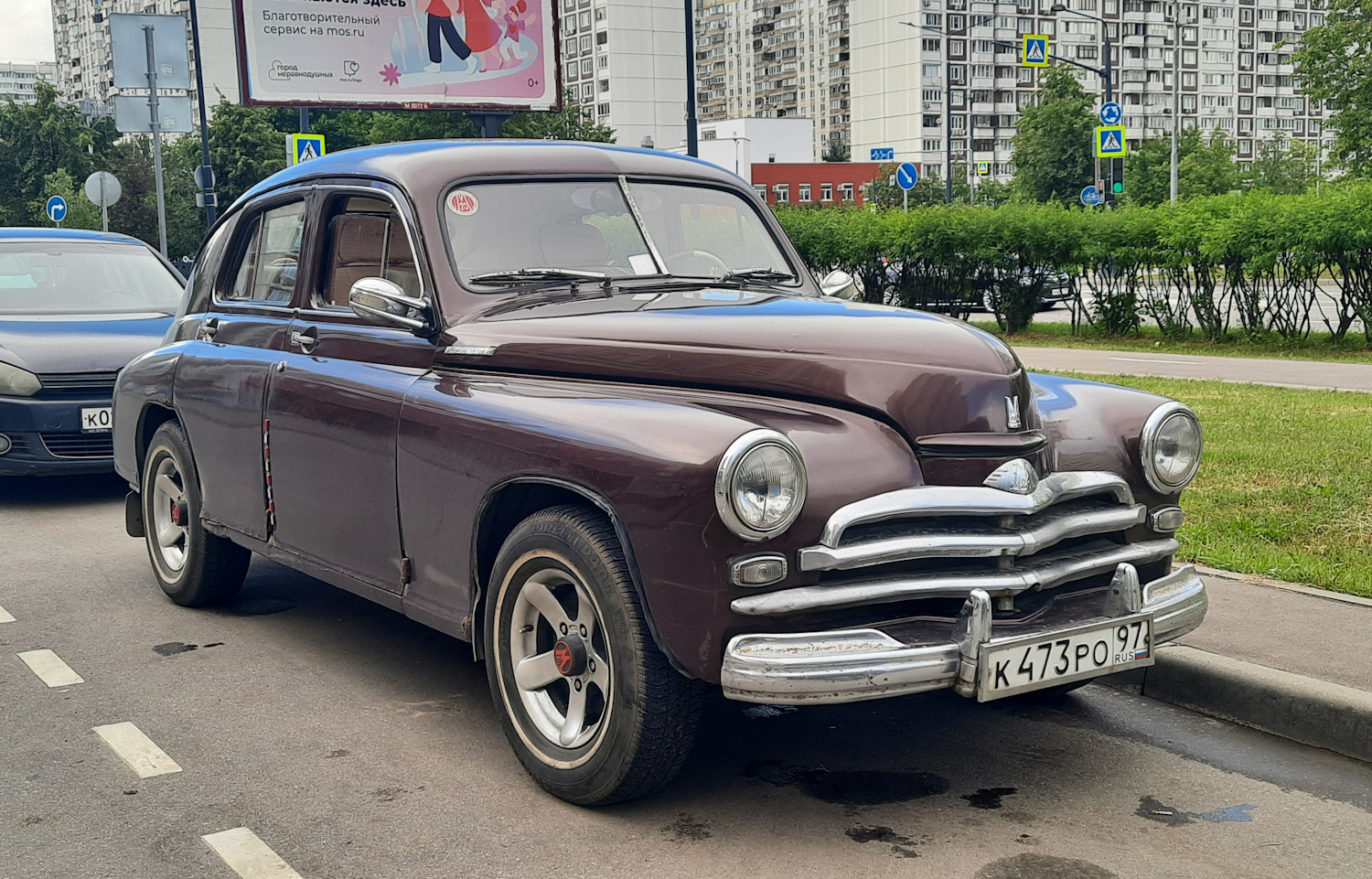 Москва, № К 473 РО 97 — ГАЗ-М-20 Победа '46-55