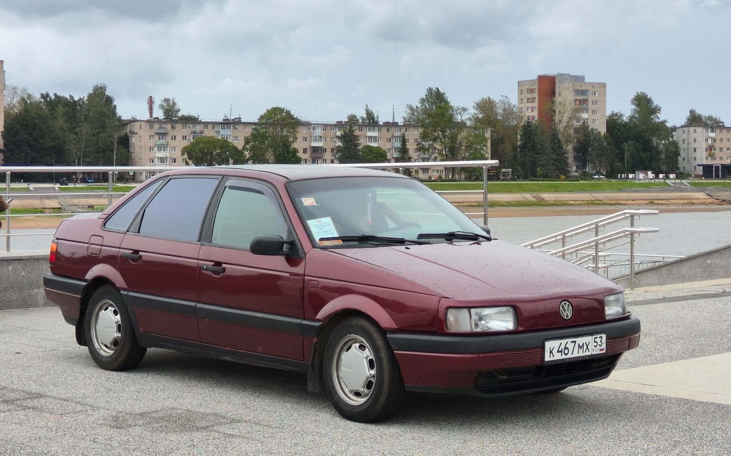 Новгородская область, № К 467 МХ 53 — Volkswagen Passat (B3) '88-93