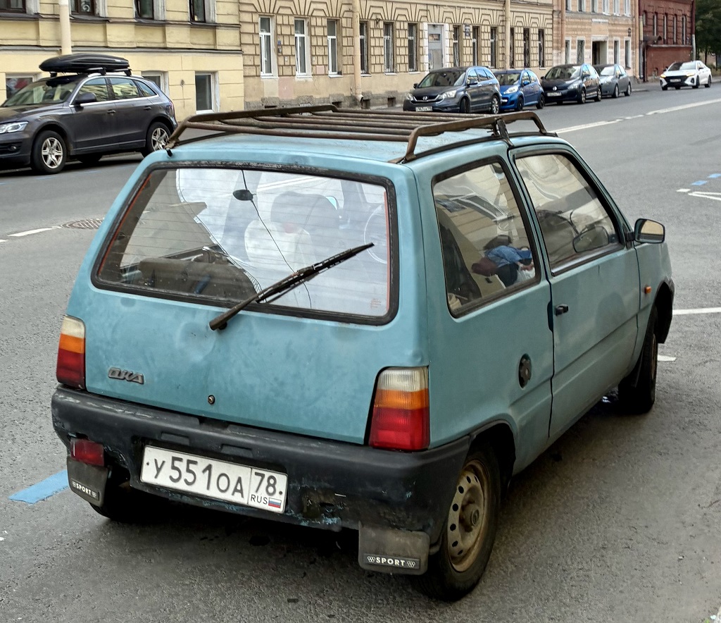 Санкт-Петербург, № У 551 ОА 78 — СеАЗ-11113-02 '96-08