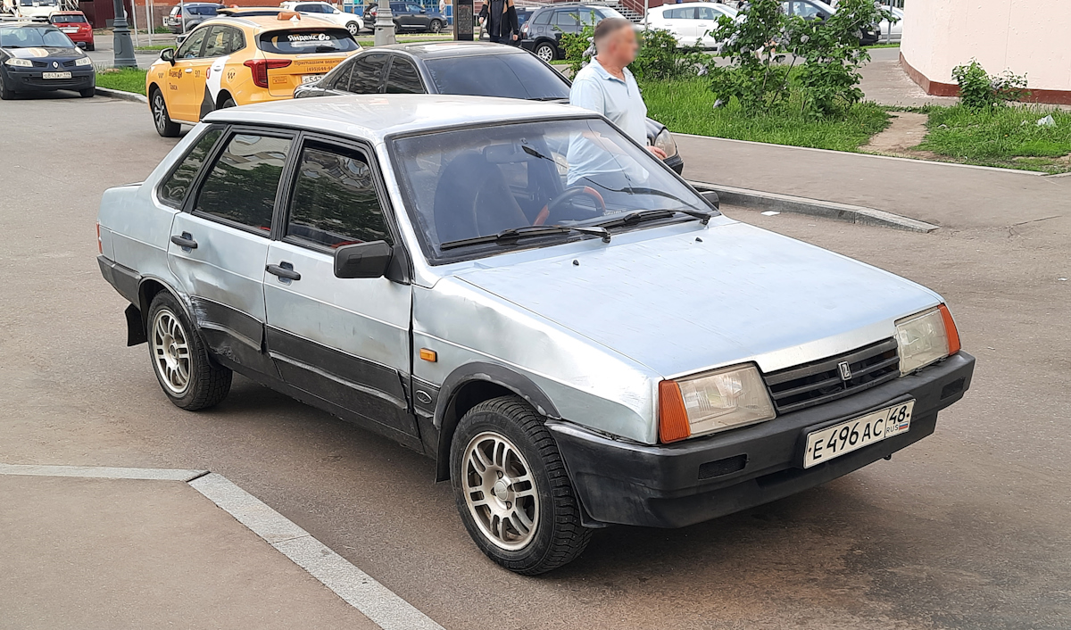 Липецкая область, № Е 496 АС 48 — ВАЗ-21099 '90-04
