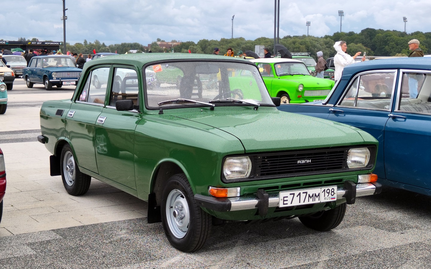 Санкт-Петербург, № Е 717 ММ 198 — Москвич-2140 '76-88