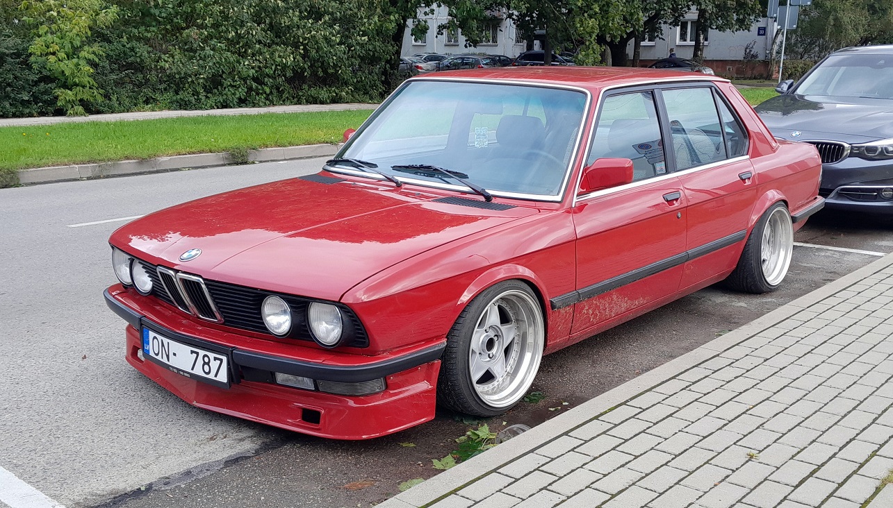 Латвия, № ON-787 — BMW 5 Series (E28) '82-88