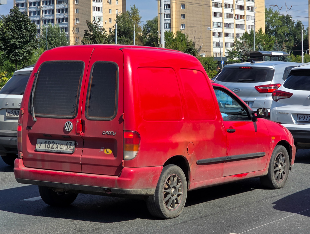 Кировская область, № У 182 ХС 43 — Volkswagen Caddy (Typ 9K/9U) '95-03