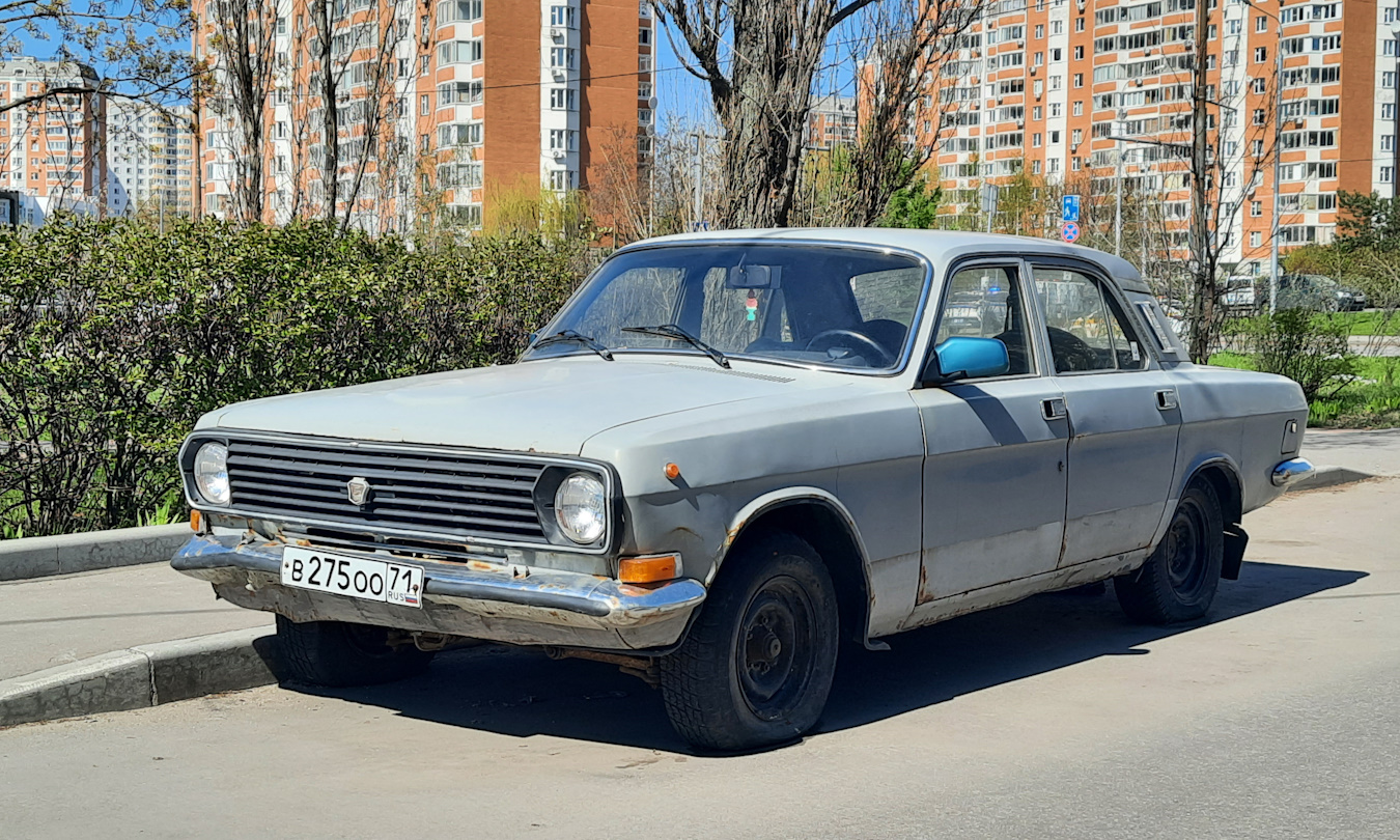 Тульская область, № В 275 ОО 71 — ГАЗ-24-10 Волга '85-92