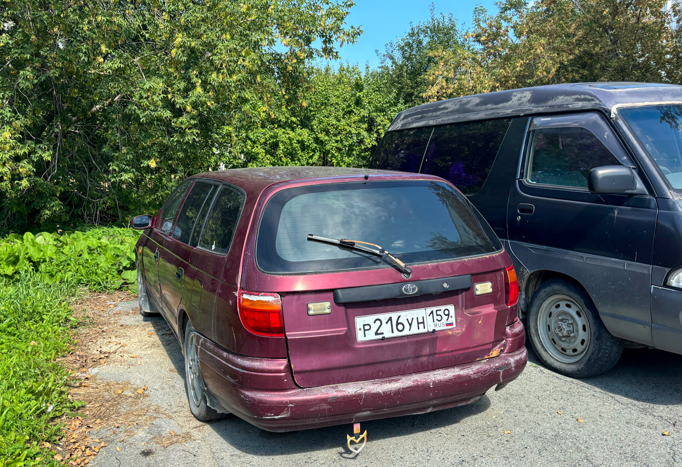 Пермский край, № Р 216 УН 159 — Toyota Caldina (T190) '92-02