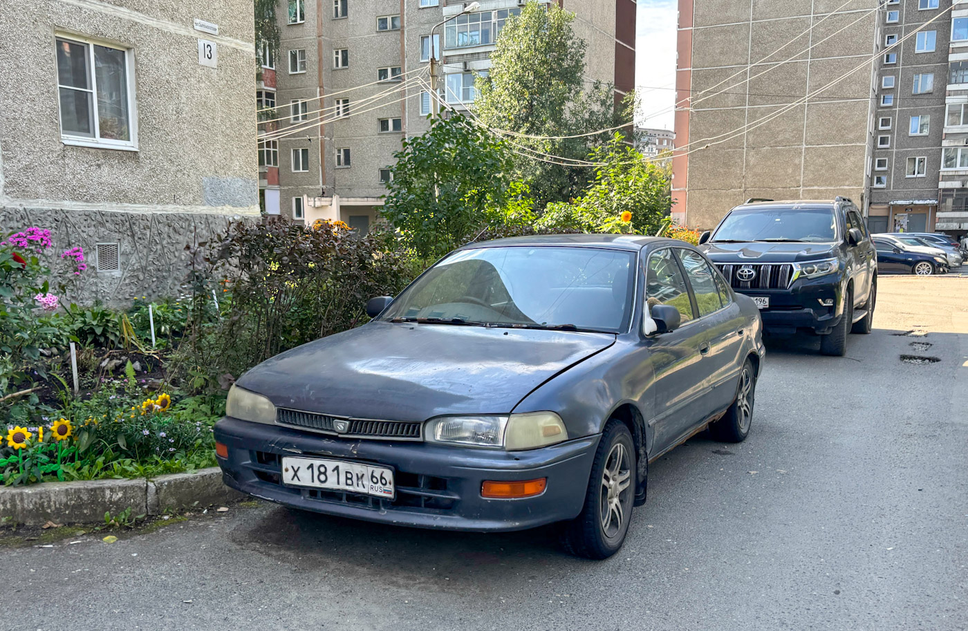 Свердловская область, № Х 181 ВК 66 — Toyota Sprinter (E100) '91-02