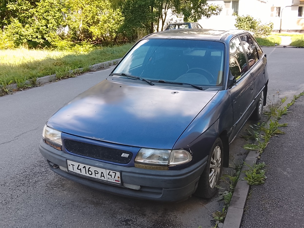 Ленинградская область, № Т 416 РА 47 — Opel Astra (F) '91-98