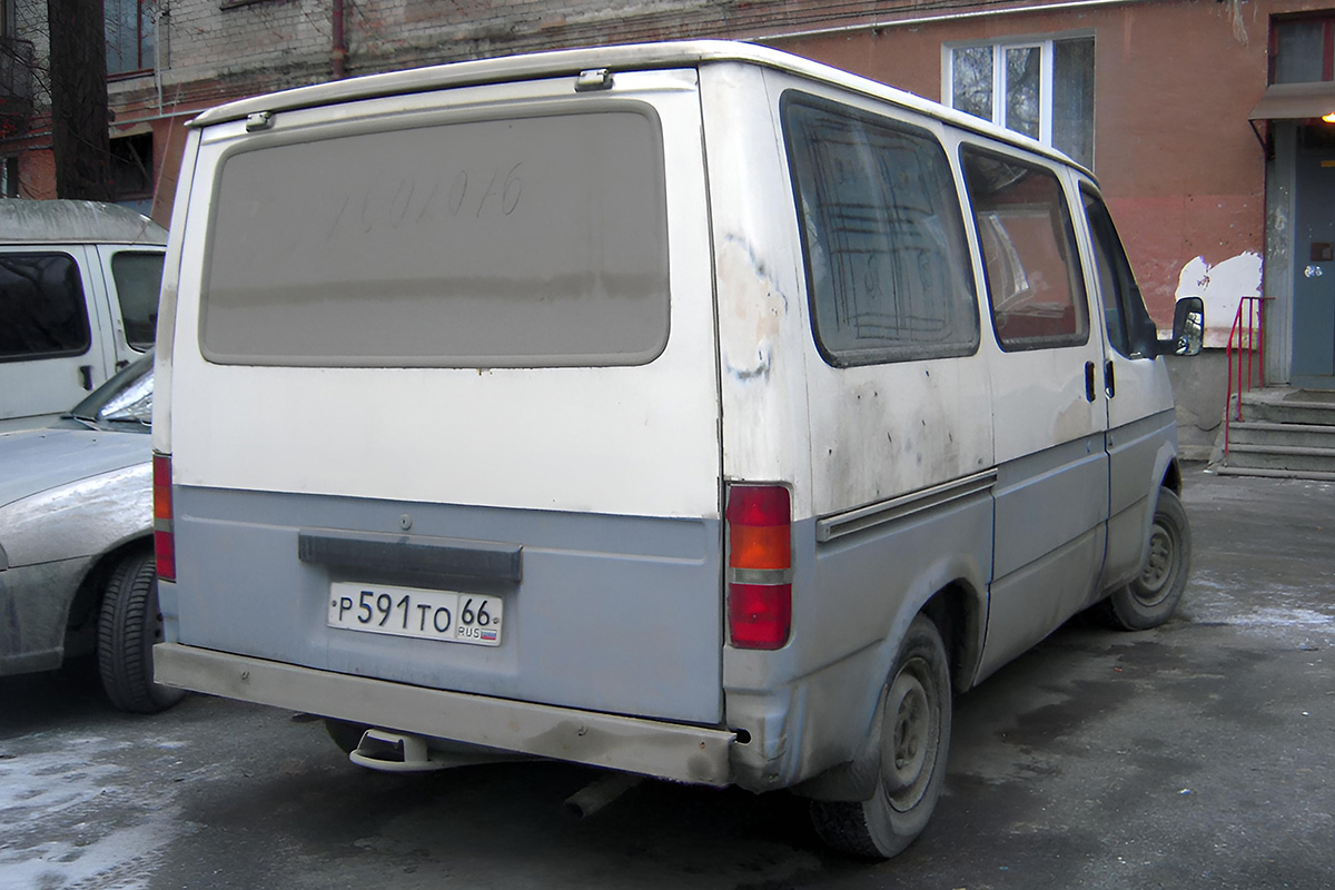 Свердловская область, № Р 591 ТО 66 — Ford Transit (3G) '86-94