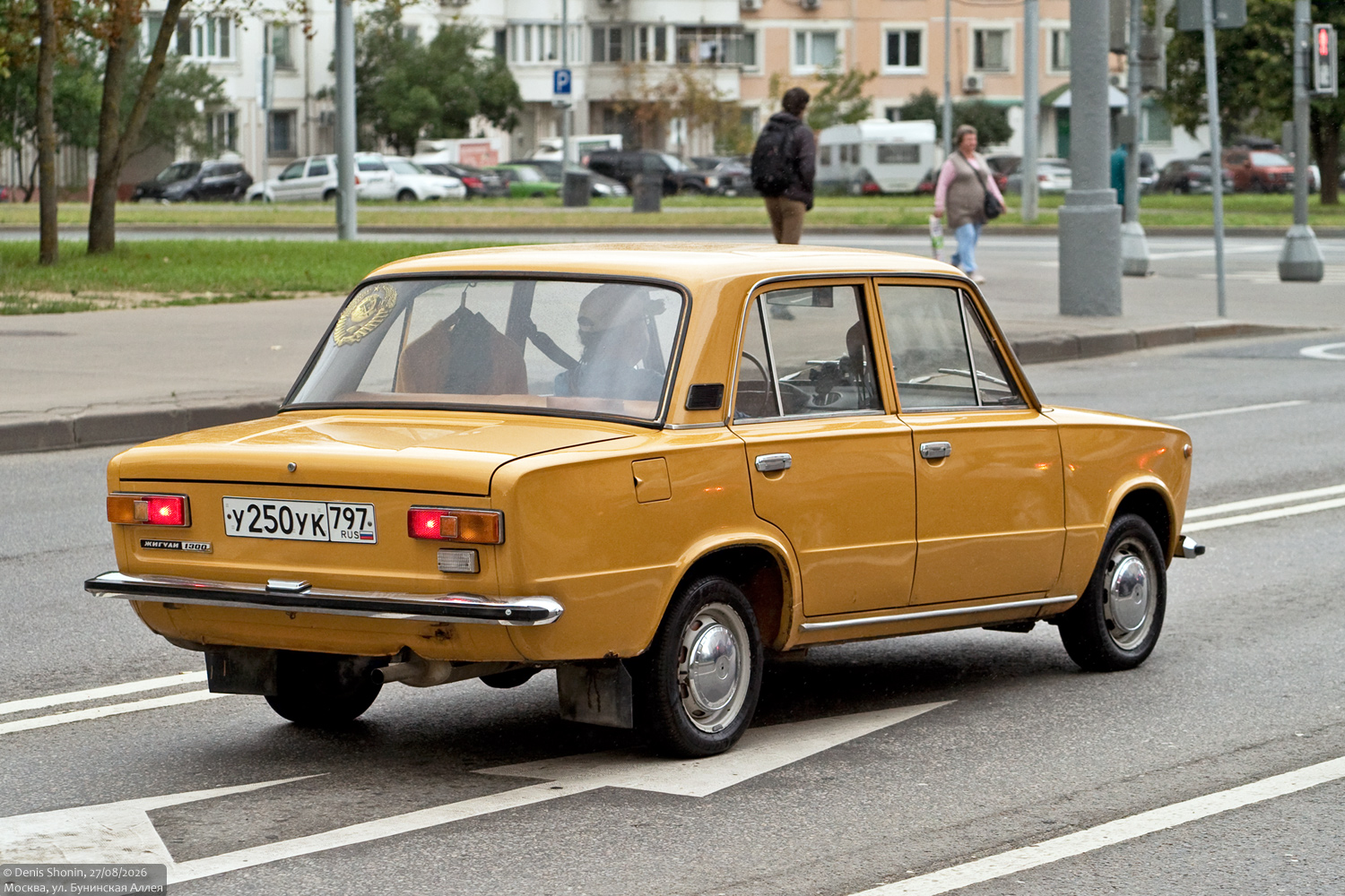 Москва, № У 250 УК 797 — ВАЗ-21011 Жигули '74-83