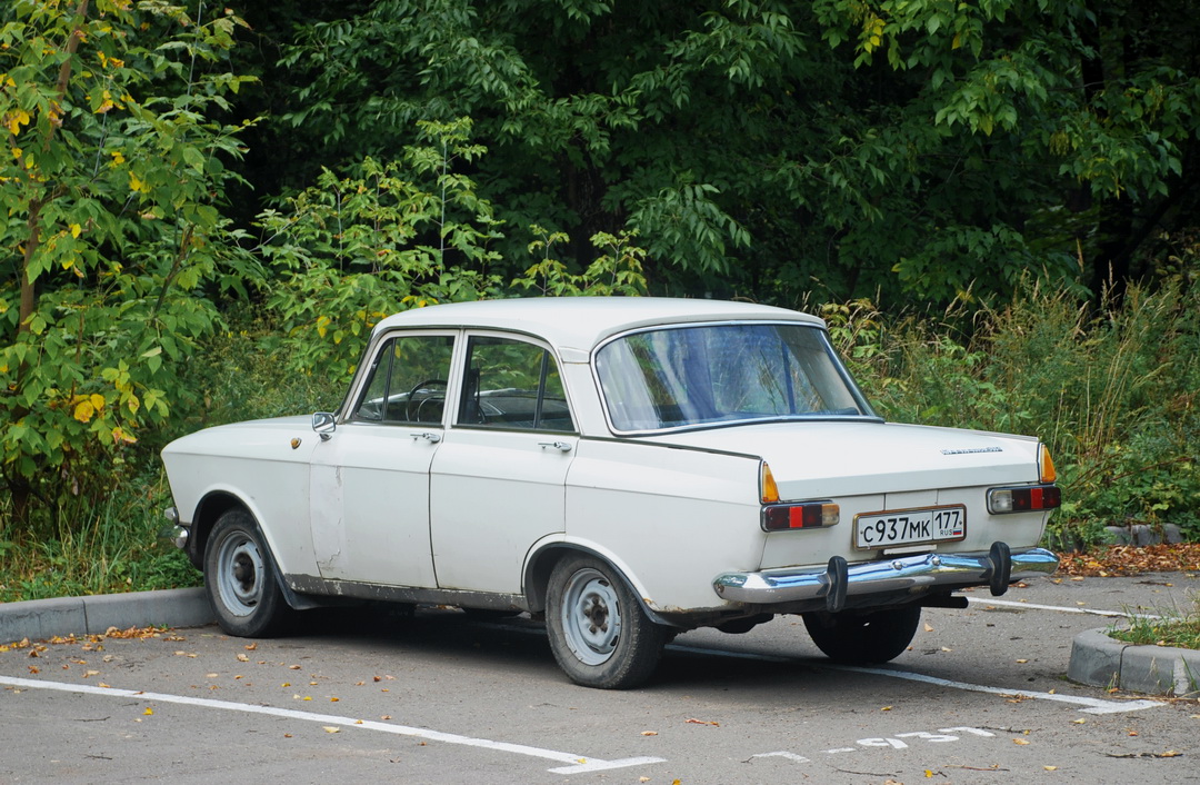 Москва, № С 937 МК 177 — Москвич-412ИЭ (Иж) '70-82