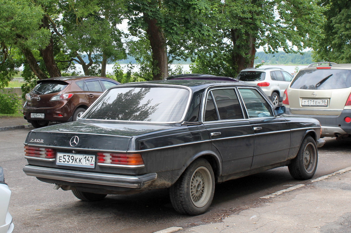 Ленинградская область, № Е 539 КК 147 — Mercedes-Benz (W123) '76-86