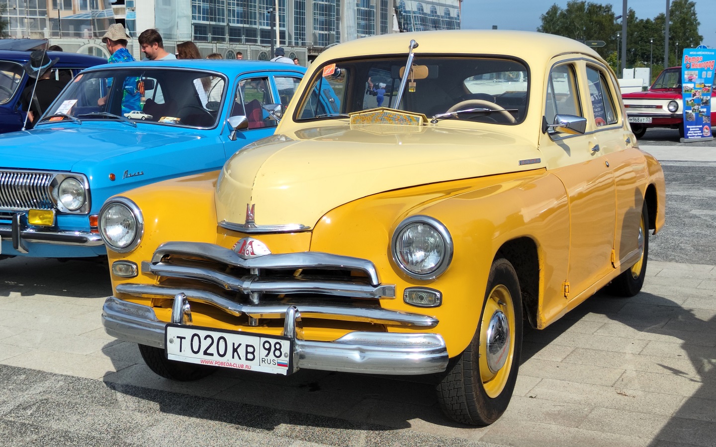 Санкт-Петербург, № Т 020 КВ 98 — ГАЗ-М-20В Победа '55-58
