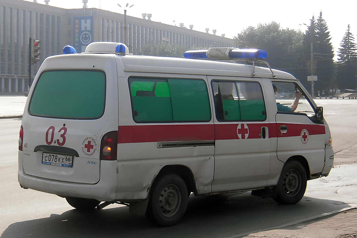 Свердловская область, № С 078 КХ 66 — Hyundai H-100/Grace '93-03