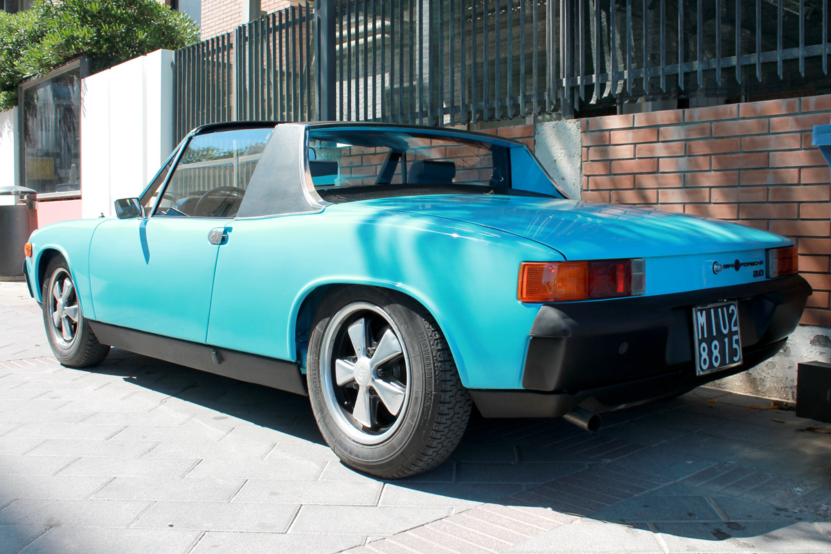Италия, № U2 8815 MI — Porsche 914 '69-76